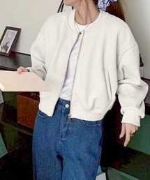 SpRay（スプレイ）の「スウェットクロップドブルゾン（ブルゾン）」