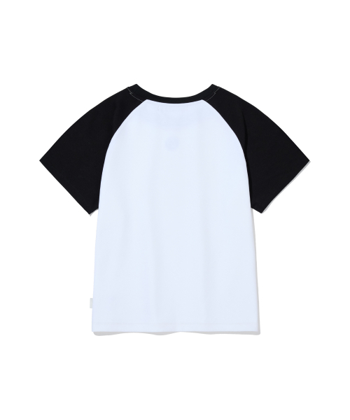 MARDMARD（マードマード）の「クロエ ラグランロゴTシャツ-ブラック（Tシャツ/カットソー・レディース・その他・FREE）」の2枚目の写真