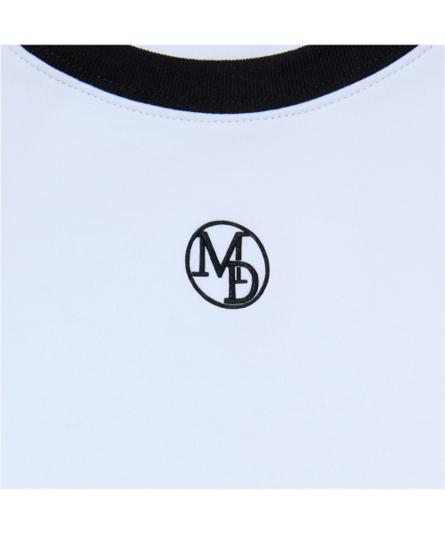 MARDMARD（マードマード）の「クロエ ラグランロゴTシャツ-ブラック（Tシャツ/カットソー・レディース・その他・FREE）」の4枚目の写真
