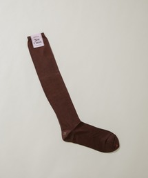 MARCOMONDE（マルコモンド）の「MARCOMONDE/sheer ribbed high socks（ソックス/靴下）」
