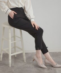 couture brooch | リボンハイパーストレッチパンツ(その他パンツ)