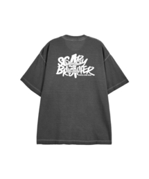 [APSTUDIOXSCARYBROTHERS SERIES 1]ピグメントルーズフィット半袖Tシャツ_チャコール