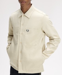 FRED PERRY（フレッドペリー）の「Twill Overshirt／ツイルオーバーシャツ（シャツ/ブラウス）」