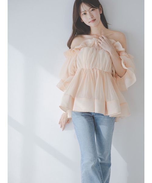 SNIDEL（スナイデル）の「【SNIDEL/Levi's®】別注デニム(29インチ)（デニムパンツ・レディース・ライトブルー・26/25/24/23）」の4枚目の写真