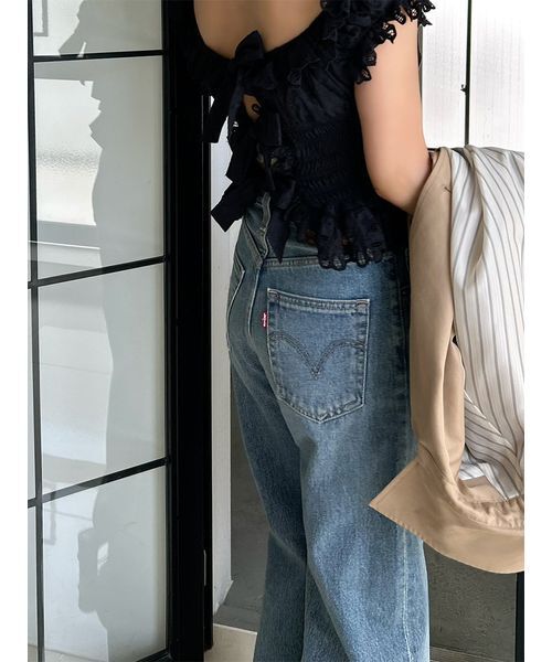 SNIDEL（スナイデル）の「【SNIDEL/Levi's®】別注デニム(29インチ)（デニムパンツ・レディース・ライトブルー・26/25/24/23）」の11枚目の写真