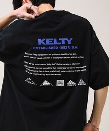 KELTY | 【KELTY×GLOSTER】別注 バックヒストリーロゴT(Tシャツ/カットソー)