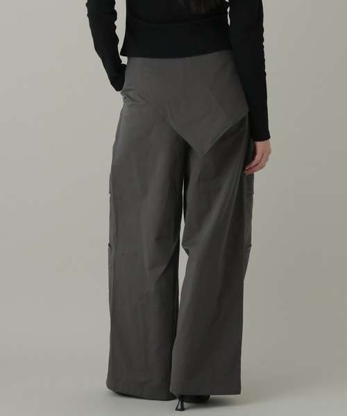 3.3 Field Trip （3.3フィールドトリップ）の「3.3 Field Trip／レイヤードワイドパンツ（その他パンツ・レディース・ブラック/グレー・MEDIUM/SMALL）」の16枚目の写真