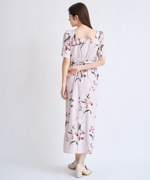 NOELA（ノエラ）の「ペイントフラワーワンピース（ワンピース・レディース・ピンク/イエロー/ブルー・S/M）」の8枚目の写真