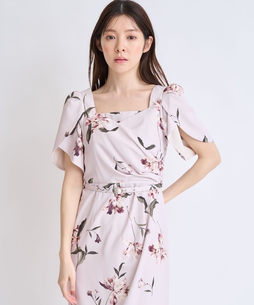 NOELA（ノエラ）の「ペイントフラワーワンピース（ワンピース・レディース・ピンク/イエロー/ブルー・S/M）」の9枚目の写真