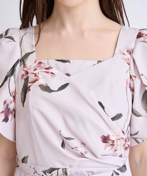 NOELA（ノエラ）の「ペイントフラワーワンピース（ワンピース・レディース・ピンク/イエロー/ブルー・S/M）」の14枚目の写真