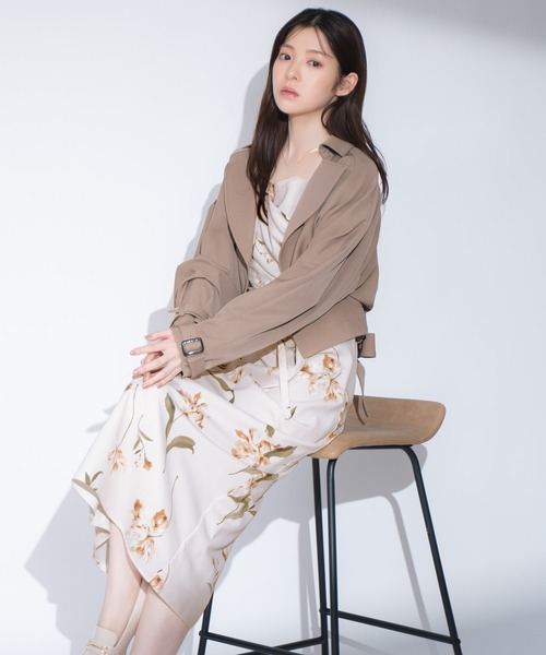 NOELA（ノエラ）の「ペイントフラワーワンピース（ワンピース・レディース・ピンク/イエロー/ブルー・S/M）」の16枚目の写真