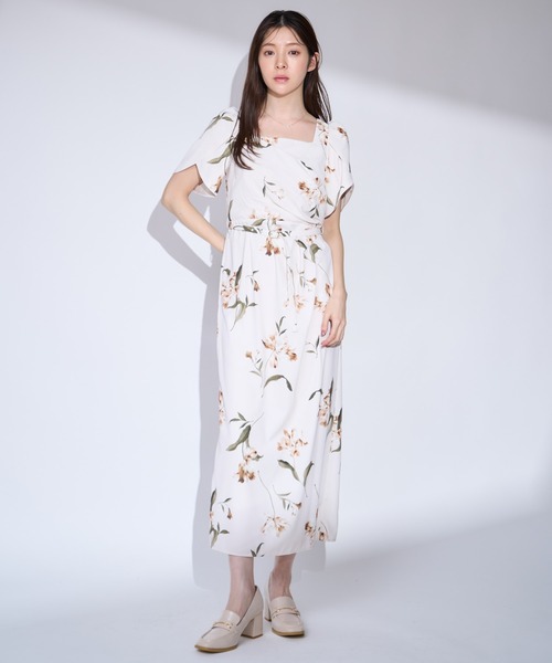 NOELA（ノエラ）の「ペイントフラワーワンピース（ワンピース・レディース・ピンク/イエロー/ブルー・S/M）」の20枚目の写真