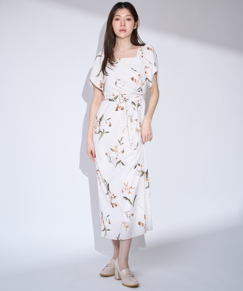 NOELA（ノエラ）の「ペイントフラワーワンピース（ワンピース・レディース・ピンク/イエロー/ブルー・S/M）」の21枚目の写真