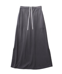 DRESSLAVE | B7 / cupra fibril jersey slit skirt(キュプラフィブリルジャージースリットスカート)(スカート)