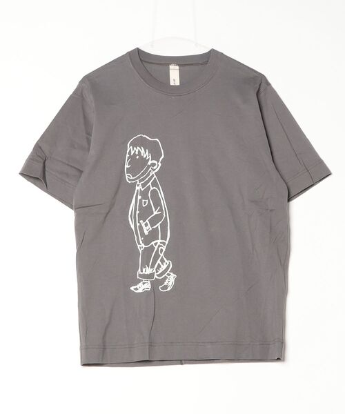 fridge（フリッジ）の「【SHINYAKOZUKA】シンヤコヅカ BOY AND GIRL（Tシャツ/カットソー・メンズ・チャコールグレー/ホワイト/ブラック・MEDIUM/SMALL/X-LARGE/LARGE）」の3枚目の写真