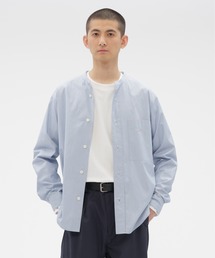 MARGARET HOWELL | COTTON HAIRLINE STRIPE(シャツ/ブラウス)