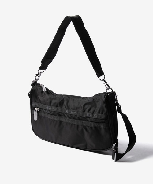 LeSportsac(レスポートサック)の「LeSportsac SM CONV SHOULDER レスポートサック ショルダーバッグ(ショルダーバッグ・レディース・ブラック系1・FREE)」の2枚目の写真