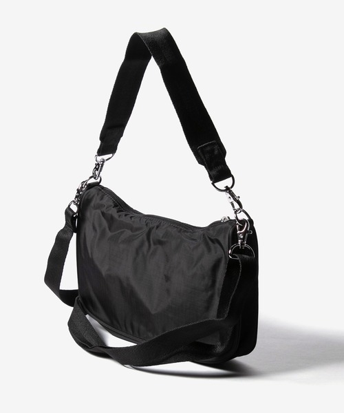 LeSportsac(レスポートサック)の「LeSportsac SM CONV SHOULDER レスポートサック ショルダーバッグ(ショルダーバッグ・レディース・ブラック系1・FREE)」の3枚目の写真