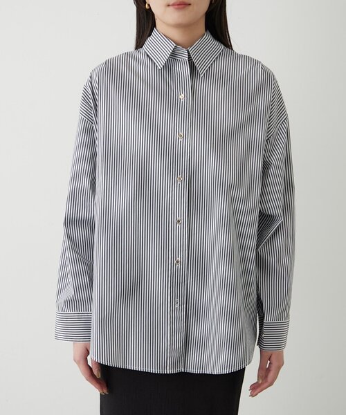 LOUNGEDRESS（ラウンジドレス）の「ストライプBigシャツ（シャツ/ブラウス・レディース・ネイビー/ベージュ・FREE）」の21枚目の写真