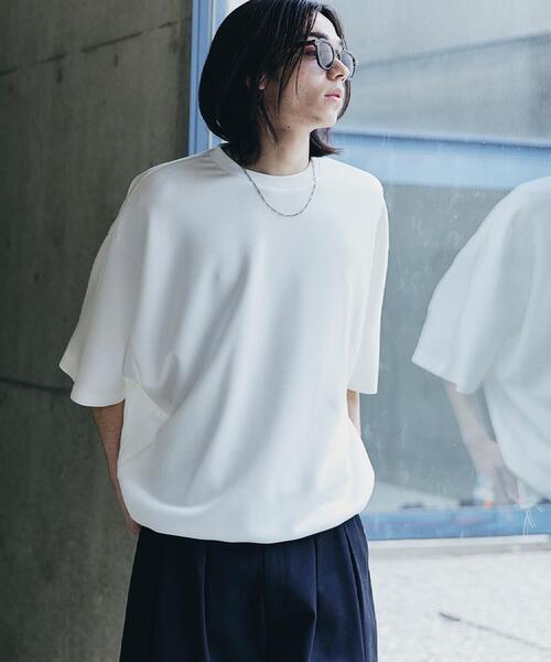 tk.TAKEO KIKUCHI(ティーケータケオキクチ)の「【昨年売上NO.1】マシュマロドルマンカットソー/柔らか/ふわふわタッチ(Tシャツ/カットソー・メンズ・ブラック/ライトブルー/ホワイト/ブラウン系その他・88)」の10枚目の写真