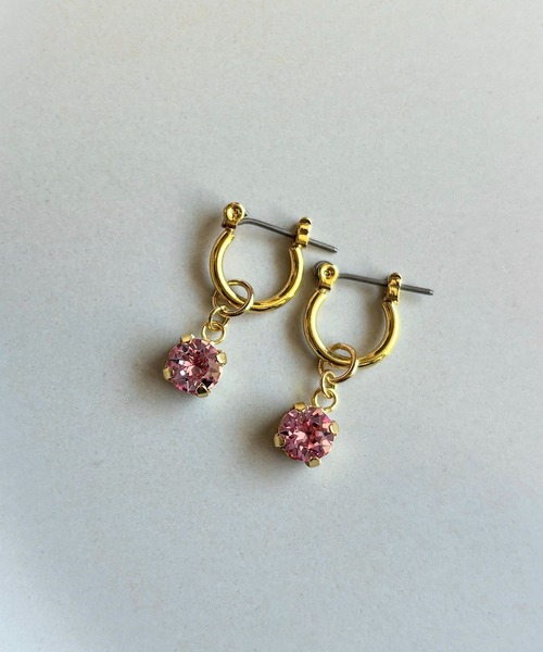 セール】【As】【金属アレルギー対応】NO.200 小ぶりフープ 2way