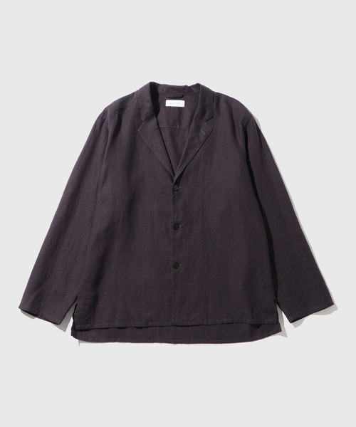 ADAM ET ROPE リネンストレッチシャツジャケット ADAM ET ROPE'（アダムエロペ）の「リネンストレッチシャツジャケット