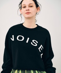 NOISE MAKER | オーバーサイズクロップドスウェット(スウェット)