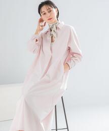 URBAN RESEARCH ROSSO WOMEN | スキッパーデニムワンピース(ワンピース)