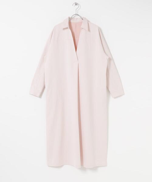 URBAN RESEARCH ROSSO WOMEN（アーバンリサーチ　ロッソ）の「スキッパーデニムワンピース（ワンピース・レディース・インディゴブルー/ピンク・FREE）」の8枚目の写真