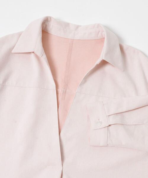 URBAN RESEARCH ROSSO WOMEN（アーバンリサーチ　ロッソ）の「スキッパーデニムワンピース（ワンピース・レディース・インディゴブルー/ピンク・FREE）」の9枚目の写真