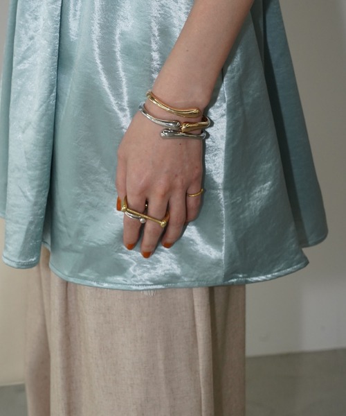 chuclla(チュクラ)の「2wayベアトップスカート chw26s094(スカート・レディース・アイボリー/クリアグリーン・FREE)」の9枚目の写真