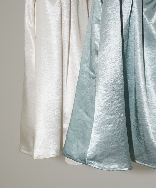 chuclla(チュクラ)の「2wayベアトップスカート chw26s094(スカート・レディース・アイボリー/クリアグリーン・FREE)」の22枚目の写真