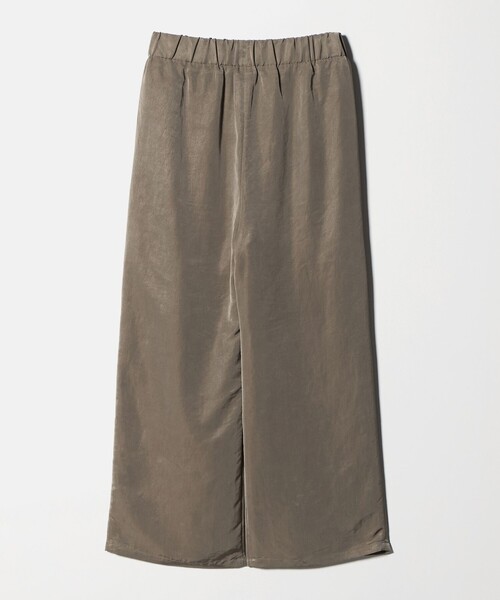 EMMEL REFINES（エメルリファインズ）の「＜EMMEL REFINES＞EM ライトサテン イージーパンツ（その他パンツ・レディース・ライトブルー/ダークブラウン・M/S）」の7枚目の写真