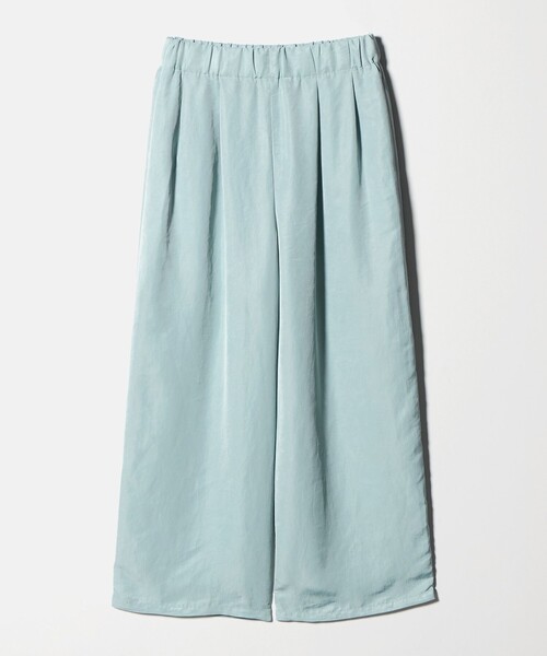 EMMEL REFINES（エメルリファインズ）の「＜EMMEL REFINES＞EM ライトサテン イージーパンツ（その他パンツ・レディース・ライトブルー/ダークブラウン・M/S）」の13枚目の写真