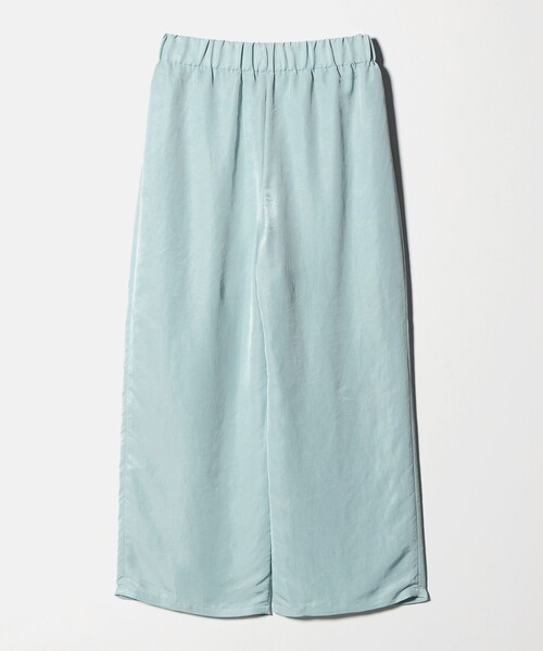 EMMEL REFINES（エメルリファインズ）の「＜EMMEL REFINES＞EM ライトサテン イージーパンツ（その他パンツ・レディース・ライトブルー/ダークブラウン・M/S）」の14枚目の写真