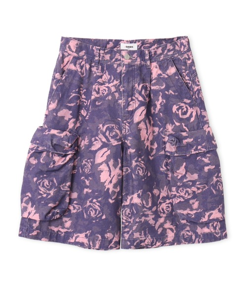 atmos pink（アトモスピンク）の「atmos pink Rose Camouflage Half Pants / アトモスピンク ローズ カモフラージュ ハーフ パンツ（その他パンツ・レディース・ブラック/カーキ/ピンク・M/S）」の3枚目の写真