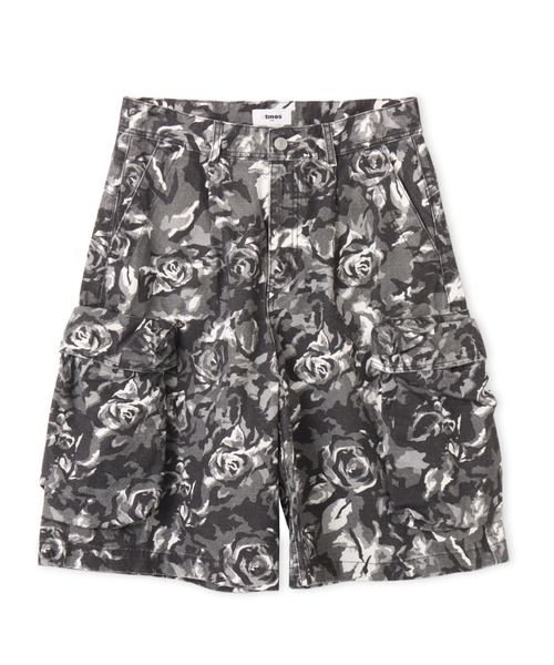 atmos pink（アトモスピンク）の「atmos pink Rose Camouflage Half Pants / アトモスピンク ローズ カモフラージュ ハーフ パンツ（その他パンツ・レディース・ブラック/カーキ/ピンク・M/S）」の2枚目の写真