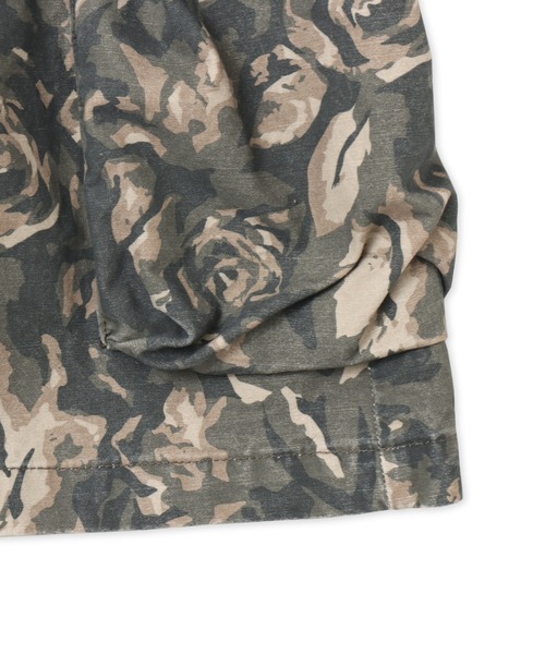 atmos pink（アトモスピンク）の「atmos pink Rose Camouflage Half Pants / アトモスピンク ローズ カモフラージュ ハーフ パンツ（その他パンツ・レディース・ブラック/カーキ/ピンク・M/S）」の9枚目の写真