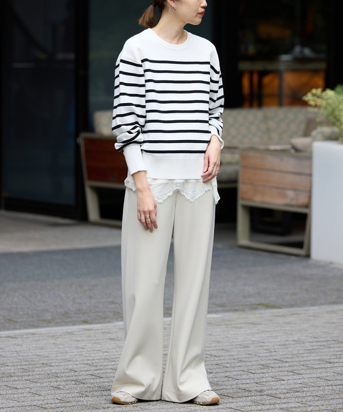 追加》サテンレースキャミソール（キャミソール）｜SLOBE IENA