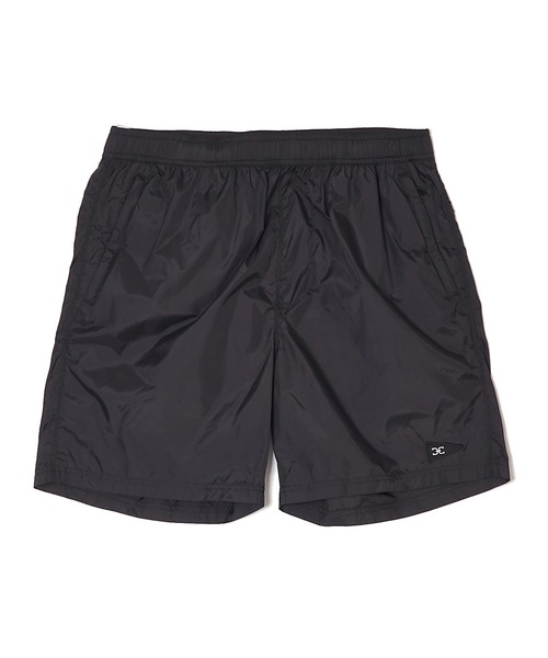 CRIMIE（クライミー）の「PATCHWORK LOGO NYLON WATER-READY SHORTS（その他パンツ・メンズ・ブラック/ブラウン・XXL/XL/L/M/S）」の2枚目の写真