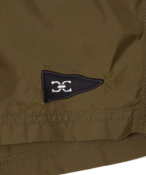 CRIMIE（クライミー）の「PATCHWORK LOGO NYLON WATER-READY SHORTS（その他パンツ・メンズ・ブラック/ブラウン・XXL/XL/L/M/S）」の3枚目の写真