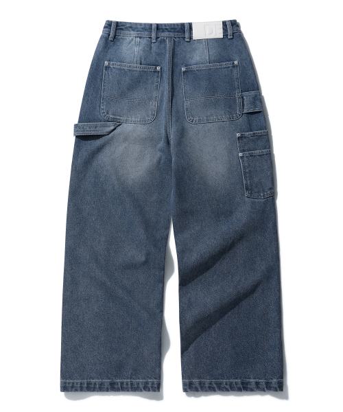 DECET(デケト)の「Painter Wide Pants DCPT070Blue(デニムパンツ・メンズ・その他・26/32/34/28/30)」の18枚目の写真