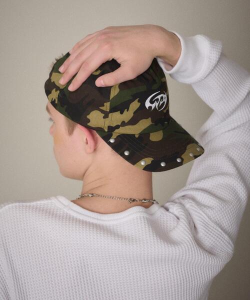 LTR DEPTH（レイターデプス）の「LTR DEPTH/【26年春新作】スタッズロゴキャップ（キャップ・メンズ・その他1/ブラック/その他2・FREE）」の2枚目の写真