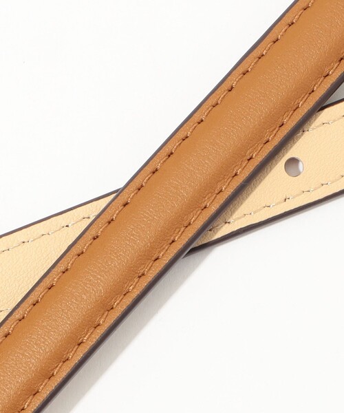 TOMORROWLAND (トゥモローランド)の「PUNTI. OVAL ベルト(ベルト・レディース・ライトブラウン/ブラック・FREE)」の5枚目の写真