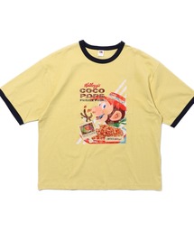 【FRUIT OF THE LOOM】FTL x KELLOGGS RINGER T-SHIRT2 / 半袖 リンガーTシャツ