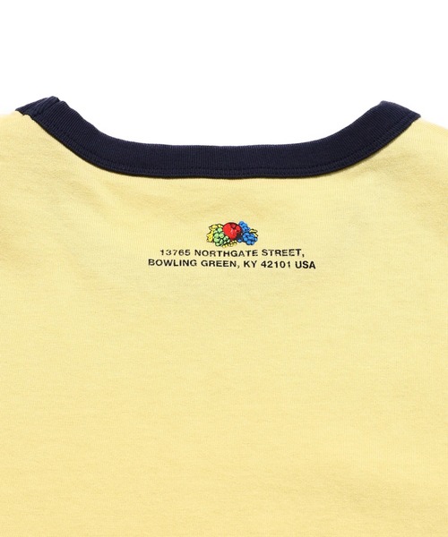 FRUIT OF THE LOOM(フルーツオブザルーム)の「【FRUIT OF THE LOOM】FTL x KELLOGGS RINGER T-SHIRT2 / 半袖 リンガーTシャツ(Tシャツ/カットソー・メンズ・イエロー・S/M/L)」の6枚目の写真