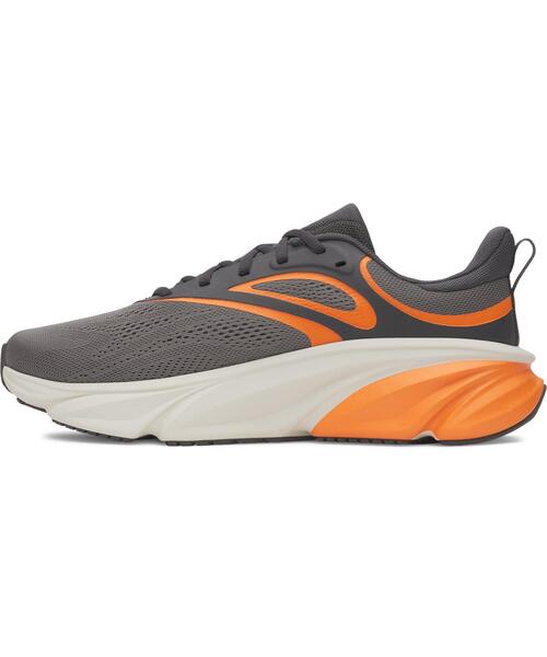 UNDER ARMOUR(アンダーアーマー)の「UAローグ6 ワイド(ランニング/メンズ)(スニーカー・メンズ・グレー×ホワイト・26.0cm/28.0cm/29.0cm/28.5cm/27.5cm/30.0cm/25.0cm/26.5cm/25.5cm/27.0cm)」の2枚目の写真