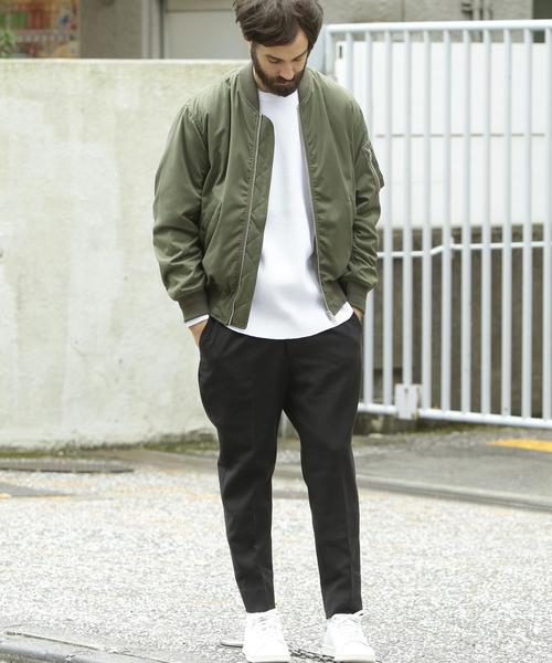 BEAUTY&YOUTH UNITED ARROWS（ビューティーアンドユースユナイテッドアローズ）の「BY ∴  シンサレート ライト MA-1 ◆（MA-1・メンズ・ブラック/オリーブ・MEDIUM/LARGE/X-LARGE/SMALL）」の14枚目の写真