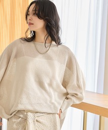 BARNYARDSTORM（バンヤードストーム）の「BARNYARDSTORM   ペーパーワイドドルマンニット【WEB限定カラー】【『ネルソンさん』YouTubeご紹介アイテム】（ニット/セーター）」