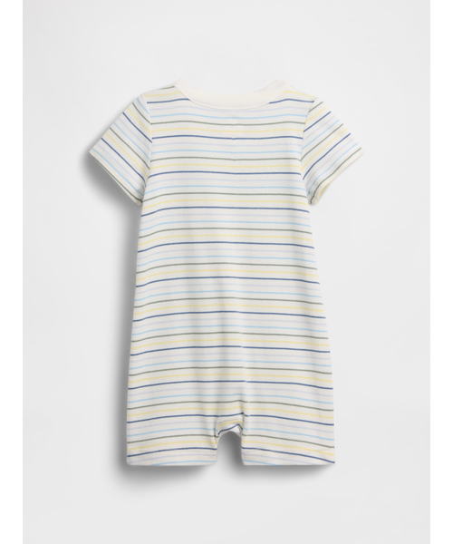 GAP(ギャップ)の「ブラナンベア カバーオール (ベビー)(ロンパース・キッズ・ブルー系その他・50cm/80cm/70cm/60cm)」の2枚目の写真